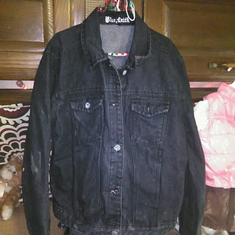 Blue Faith women's Jean jacket